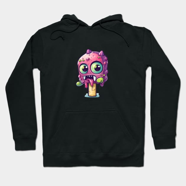 Kawaii undead delights: When the Cuties Bite Back - A Playful and Spooky Culinary Adventure! Hoodie by HalloweeenandMore